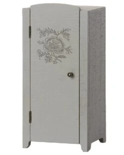 Maileg Miniature Closet In Grey + Mint