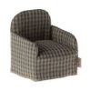 Maileg Mouse Chair In Green Checker
