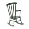 Maileg Mouse Rocking Chair In Dark Green