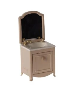 Maileg Mouse Sink Dresser In Powder