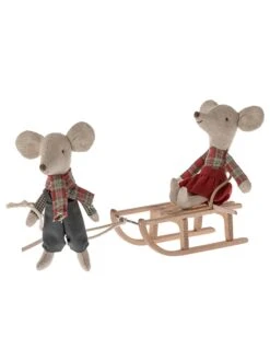Maileg Mouse Sled -LITTLE Baby Gear little maileg mouse sled 50368349634852