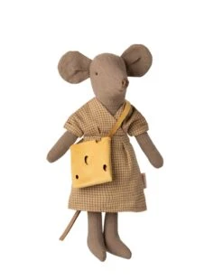 Maileg Mum Mouse - Light Brown