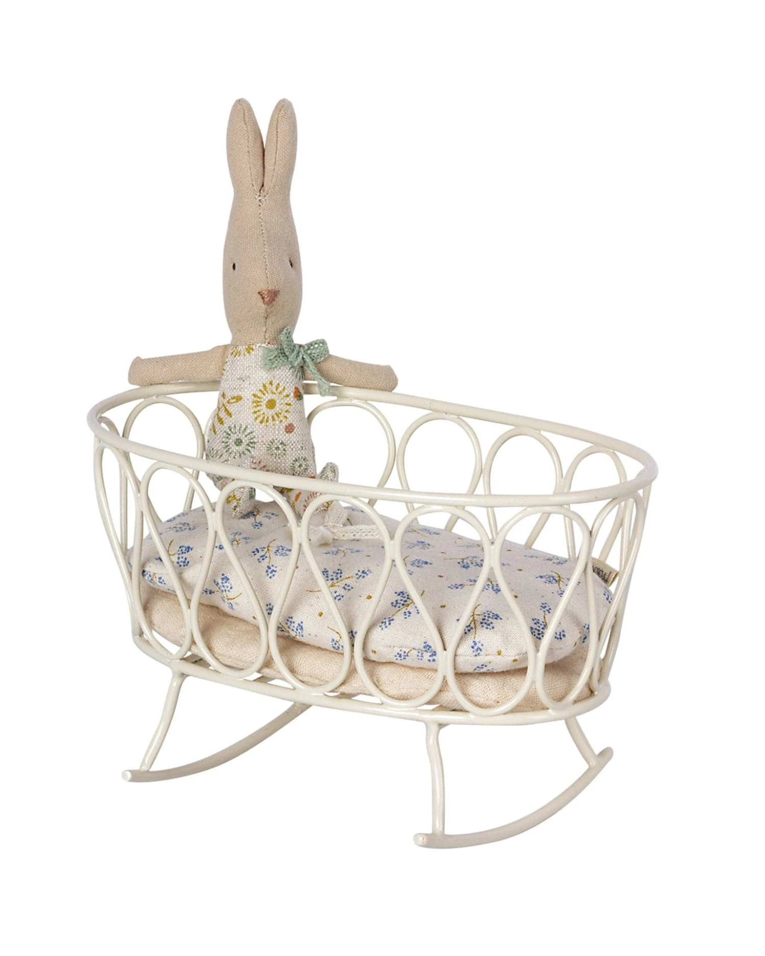 Maileg My Cradle + Sleeping Bag In Blue 4 Maileg My Cradle + Sleeping Bag In Blue - Image 2