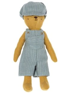Maileg Overall + Cap For Teddy Junior -LITTLE Baby Gear little maileg overall cap for teddy junior 28570549878826