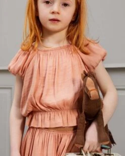 Maileg Princess Blouse In Melon 2-3 Years -LITTLE Baby Gear little maileg princess blouse in melon 2 3 years 42982149488932