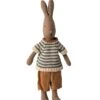 Maileg Size 1 Rabbit In Brown Shirt + Shorts -LITTLE Baby Gear little maileg size 1 rabbit in brown shirt shorts 42129857151268