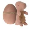 Maileg Small Gantosaurus In Egg In Old Rose -LITTLE Baby Gear little maileg small gantosaurus in egg in old rose 29307274428458