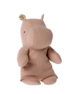 Maileg Small Hippo In Soft Rose