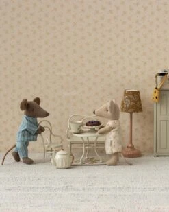 Maileg Small Mouse Café Set In Off White -LITTLE Baby Gear little maileg small mouse cafe set in off white 1155571670