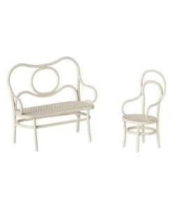 Maileg Small Mouse Café Set In Off White -LITTLE Baby Gear little maileg small mouse cafe set in off white 1155571671