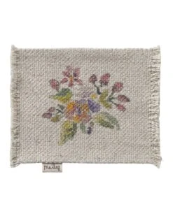 Maileg Small Rug In Flowers