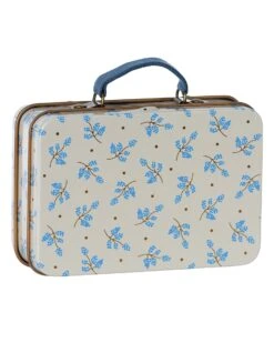 Maileg Small Suitcase In Blue Madelaine