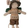 Maileg Sweater Big Brother Hiker Mouse