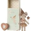 Maileg Tooth Fairy Mouse In Matchbox Rose -LITTLE Baby Gear little maileg tooth fairy mouse in matchbox rose 28667960918058