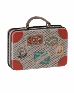 Maileg Travel Suitcase In Grey