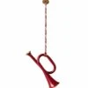 Maileg Trumpet Metal Ornament In Red -LITTLE Baby Gear little maileg trumpet metal ornament in red 50368308707620