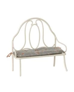 Maileg Vintage Bench, Miniature - Off White