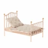 Maileg Vintage Mouse Bed In Rose -LITTLE Baby Gear little maileg vintage mouse bed in rose 29812762181674