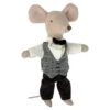 Maileg Waiter Mouse -LITTLE Baby Gear little maileg waiter mouse 29044266041386