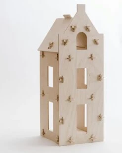 Stepped Gable Dollhouse -LITTLE Baby Gear little maquette kids stepped gable dollhouse 15601139417130