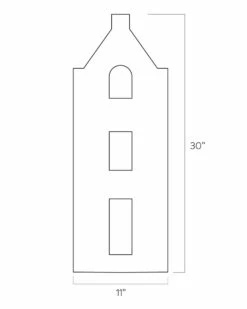 Stepped Gable Dollhouse -LITTLE Baby Gear little maquette kids stepped gable dollhouse 15601140138026