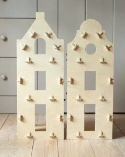 Stepped Gable Dollhouse -LITTLE Baby Gear little maquette kids stepped gable dollhouse 15601140858922