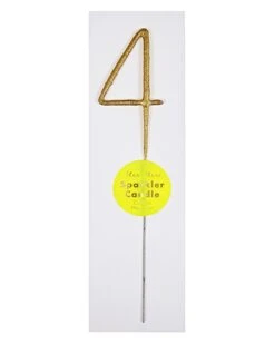 Meri-Meri #4 Sparkler In Gold