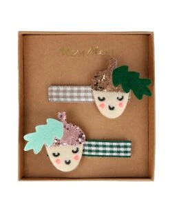 Meri-Meri Acorn Hair Clips