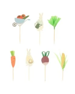 Meri-Meri Bunny Greenhouse Cupcake Kit -LITTLE Baby Gear little meri meri bunny greenhouse cupcake kit 46179153477924