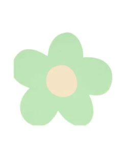 Meri-Meri Daisy Shaped Napkins -LITTLE Baby Gear little meri meri daisy shaped napkins 46179121987876