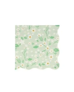 Meri-Meri Ditsy Floral Small Napkins -LITTLE Baby Gear little meri meri ditsy floral small napkins 28923792818218