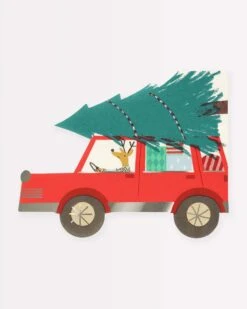 Meri-Meri Driving Reindeer Napkins