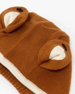 Meri-Meri Fox Baby Bonnet And Booties Set -LITTLE Baby Gear little meri meri fox baby bonnet and booties set 42168337105188