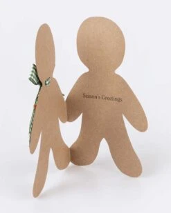 Meri-Meri Gingerbread Man Card -LITTLE Baby Gear little meri meri gingerbread man card 49548160696612