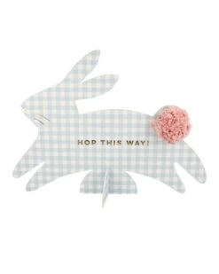 Meri-Meri Gingham Bunnies Egg Hunt Kit -LITTLE Baby Gear little meri meri gingham bunnies egg hunt kit 28937311682602