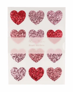 Meri-Meri Glitter Heart Stickers