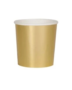 Meri-Meri Gold Tumbler Cups