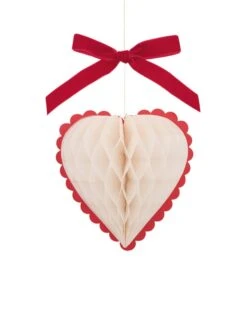 Meri-Meri Honeycomb Heart Decorations -LITTLE Baby Gear little meri meri honeycomb heart decorations 50871105487140