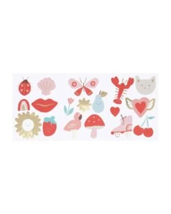 Meri-Meri Icon Kids Valentine's Cards + Stickers Set -LITTLE Baby Gear little meri meri icon kids valentine s cards stickers set 50933222015268