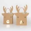 Meri-Meri Medium Reindeer With Stars Gift Bags -LITTLE Baby Gear little meri meri medium reindeer with stars gift bags 49646573650212
