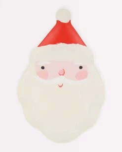 Meri-Meri Melamine Santa Plate