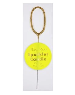 Meri-Meri Mini #0 Sparkler In Gold