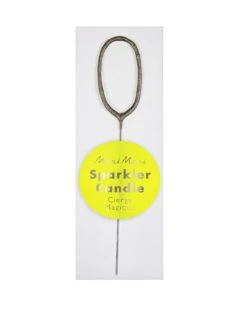 Meri-Meri Mini #0 Sparkler In Silver