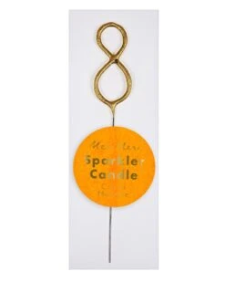 Meri-Meri Mini #8 Sparkler In Gold