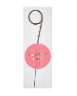 Meri-Meri Mini #9 Sparkler In Silver