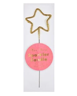 Meri-Meri Mini Star Sparkler In Gold