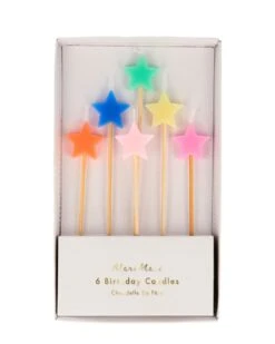 Meri-Meri Mixed Star Candles
