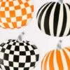 Meri-Meri Mod Pattern Pumpkin Plates
