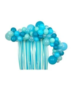 Meri-Meri Multi Sized Balloons And Streamer Set-blues