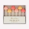 Meri-Meri Mushroom Birthday Candles -LITTLE Baby Gear little meri meri mushroom birthday candles 41820002287908